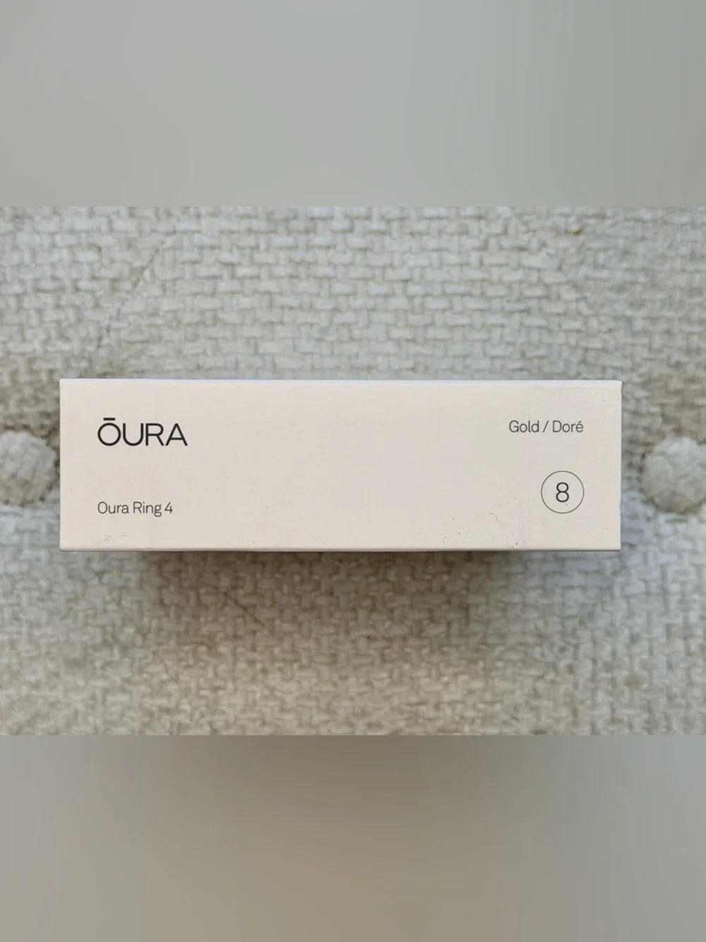 Oura Ring 4 Gold